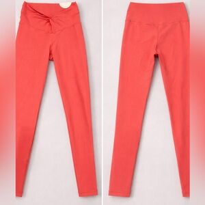 Aerie High Rise Coral Leggings